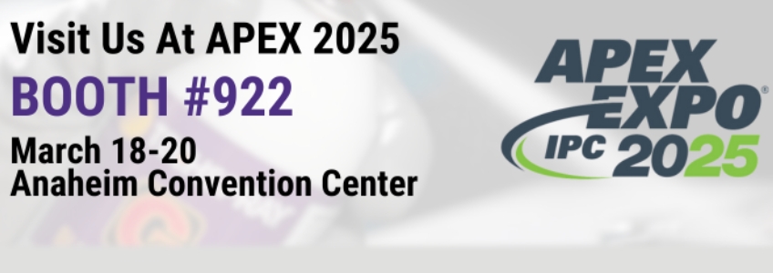 Techspray at Apex 2025 – Cutting-Edge PCB Cleaning & Repair Solutions at Booth #922 - Banner