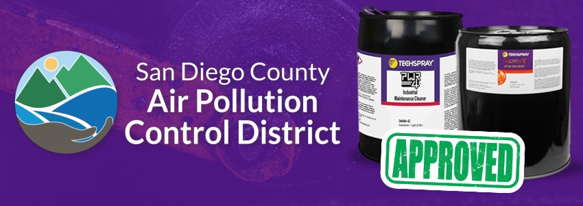 Techspray Solvents Approved for Vapor Degreasing in San Diego - Banner